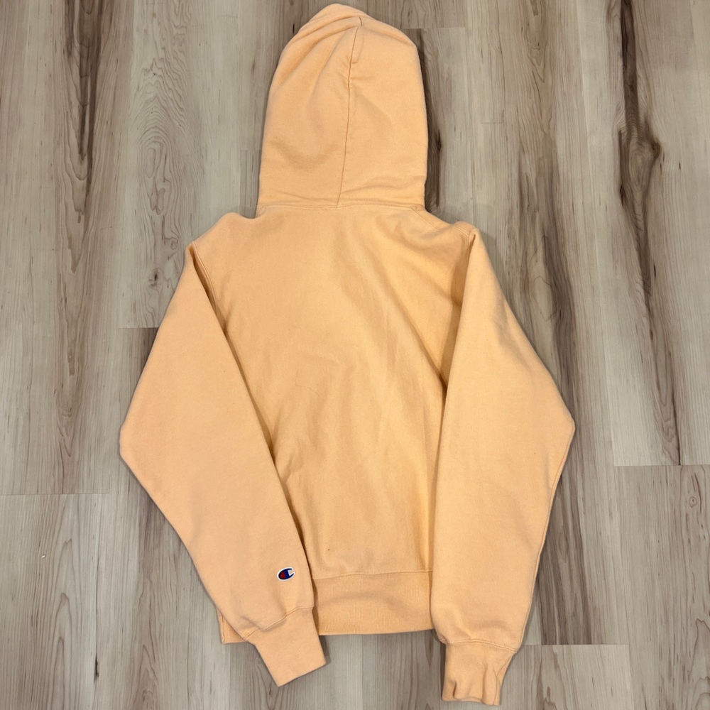 Champion Reverse Weave Hoodie Light Pink Size Small - Picture 2 of 5